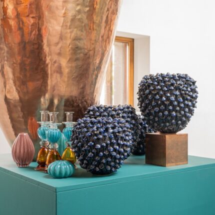Paddenstoel blauw Des Pots