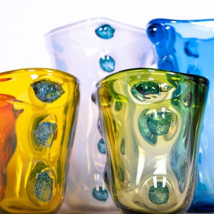 Gekleurd glas Des Pots