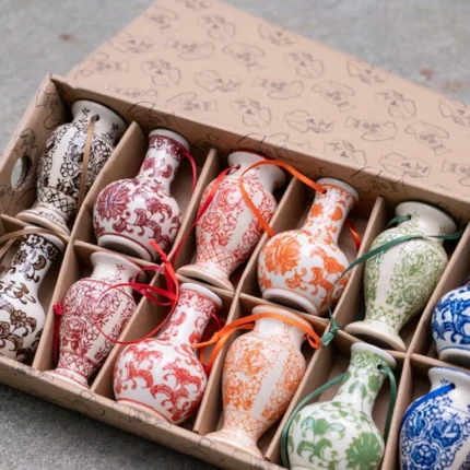 Gestempelde vaasjes Des Pots